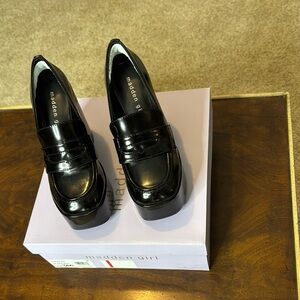 Madden Girl Black Loafers for Women